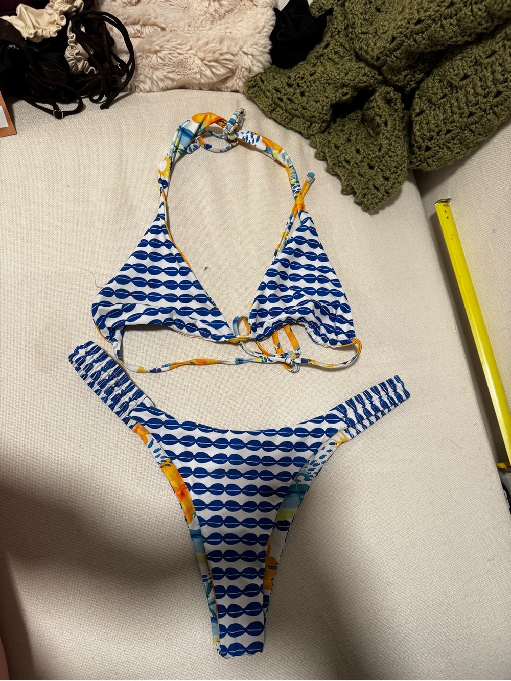 Moana bikini reversible bikini set